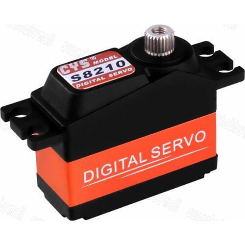 Zyhobby CYS-S8210 25g 2.5kg.cm 4.8-6.0V Digital Metal Gear Servo For 500 helicopter RC Model