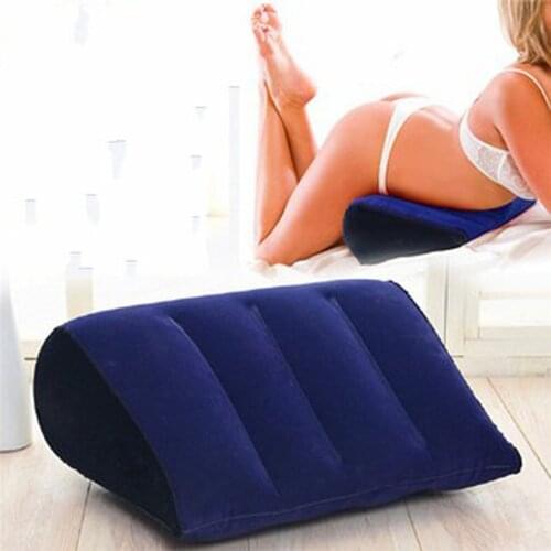 New Inflatable Love Pillow Sex Aid Wedge Position Cushion Sexy Furniture Erotic Wedge Adult Magic Love Games Toys Couples Pillow