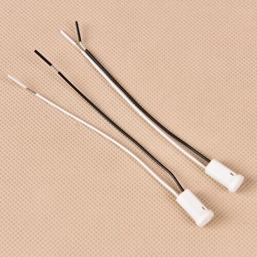 10pcs G4 Lamp Socket 10cm White Black 2A 250V G4 Lamp Holder For LED Crystal Halogen Light Bulb