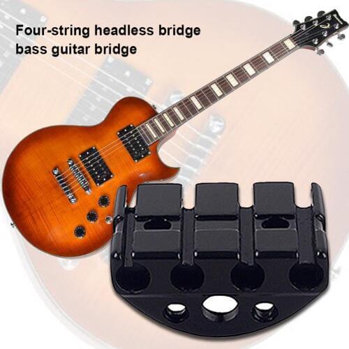 Portable 4-String Headless Bass Electric Guitar Bridge Lock Screw Parts DIY Accessories for Acoustic Guitar Quality