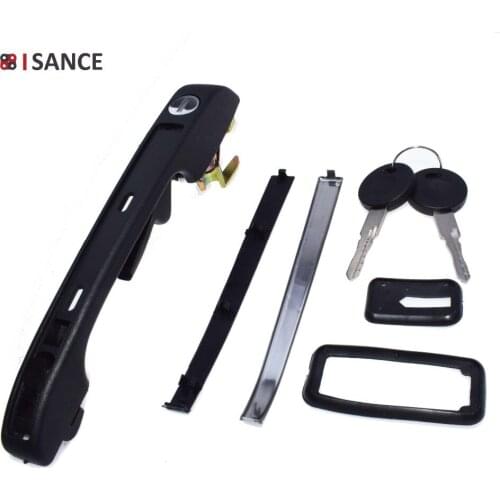 ISANCE Outside Door Handle Front Right 193839205 193839206 For VW Golf Jetta Quantum Rabbit Pickup Scirocco 1979 1980 1981-1992
