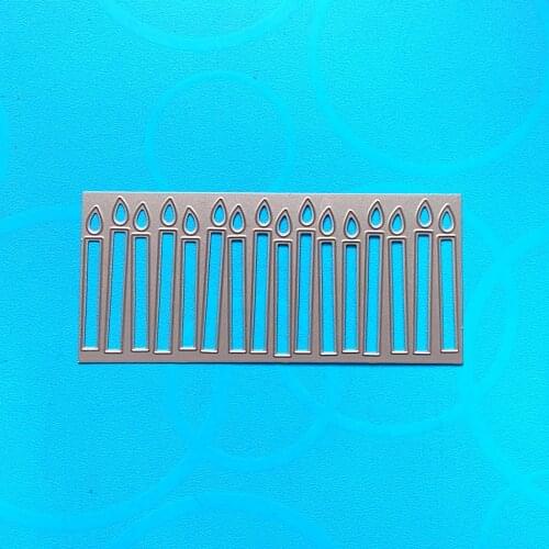 YINISE SCRAPBOOK Metal Cutting Dies For Scrapbooking Stencils CANDLES COVER DIY PAPER Album Cards CRAFT Making Embossing Die CUT