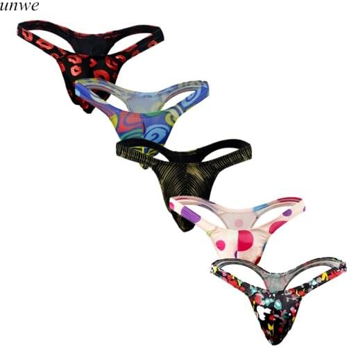 1 PCS Brand Sexy G String Men Thong Penis Pouch Underwear Invisible Gay Mens Swimwear Panty Funny Hot 2020