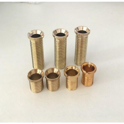 1PCS Strainer Screw Sink Bolts center hole Screws Stainless Steel/Brass