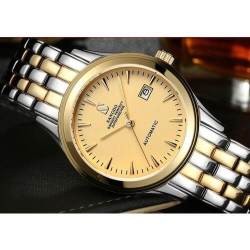 40MM SANGDO mens watch Sapphire mirror Automatic Self-Wind movement 2016 new fashion Luxury Mechanical watches 320