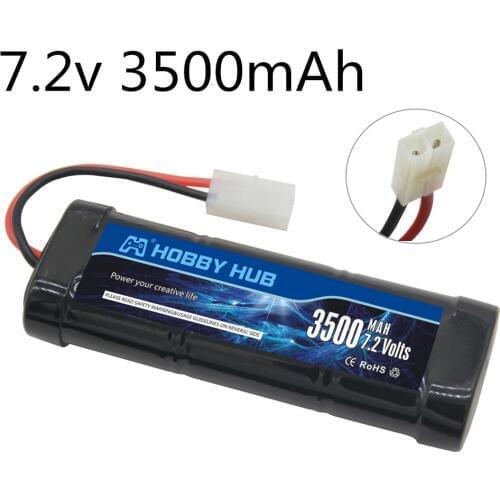 SC*6 Cells 7.2v 3500mAh 15C NI-MH Battery Pack With Tamiya 2p Plug for RC Racing Cars Boats Aircraft NiMH 7.2v Battery Pack