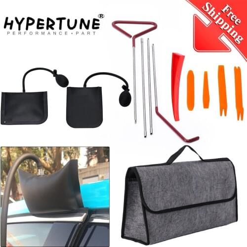 Car Window Door Key Lost Emergency Kit Inflatable Air Pump Air Wedge Non Marring Wedge Storage Long Reach Grabber For Truck