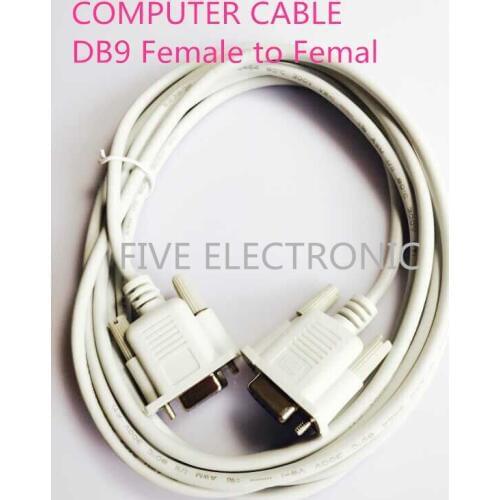 FREE SHIPPING! DB9 Female to Female Serial Port Cable. RS232 Computer Cable. COM Cable direct connection