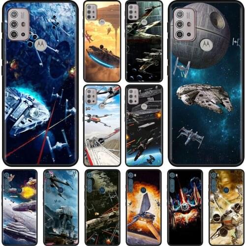 Star Space Ship Wars Para for MOTO G9 plus E6s One Fusion Hyper Edge Case For Moto G Stylus G8 Power Plus G10 G30