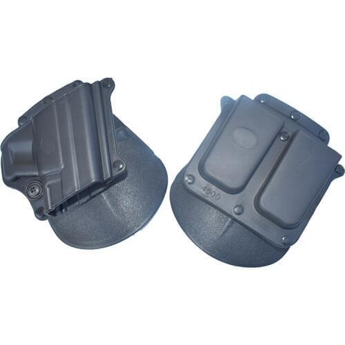 Hunrinf Rifle Accessies Holster Pouch Tactical for SP11B Holster Springfield XD XDM, HK HS P2000 with Double Magazine 4500