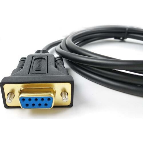 Ftdi usb rs232 to db9 female usb crosswire null modem cable