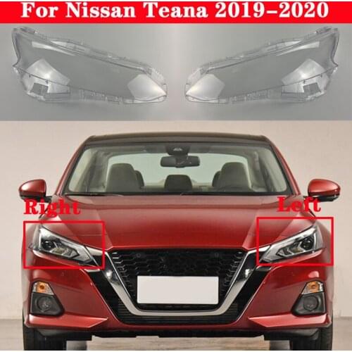 Auto Light Caps For Nissan Teana Altima 2019-2020 Car Headlight Cover Transparent Lampshade Lamp Case Glass Lens Shell
