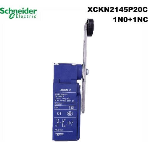 Schneider Electric Osiswitch XCKN2145P20C Limit Switch XCKN Thermoplastic Roller Rocker Cable Entrance M20X1.5mm Original Export