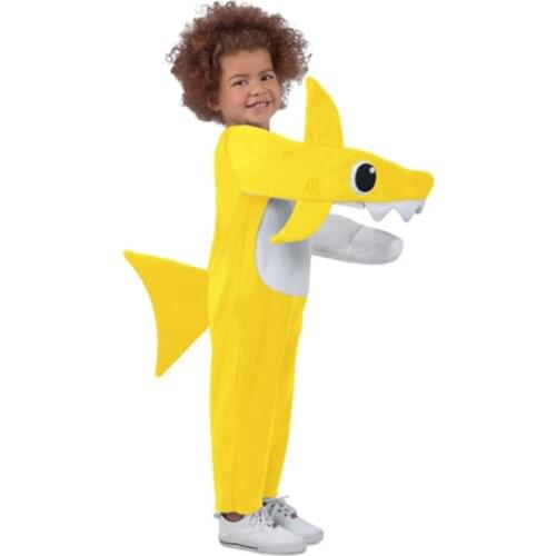 New Baby Kids Shark Cosplay 3colors Halloween Costume for Boys Girls Carnival Party Ocean Fish Costumes Seas Masquerade