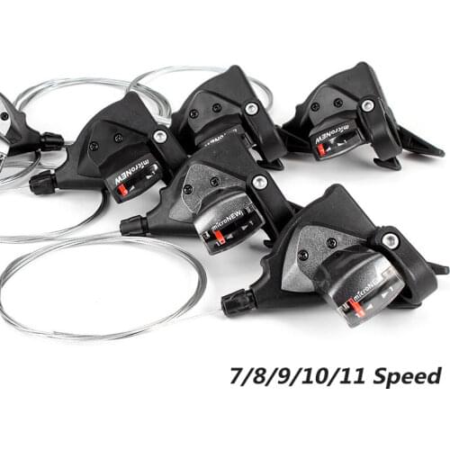 Bicycle Derailleur Front Rear Shift Lever 7/8/9/10/11Speed MTB Mountain Bike Shifter Bicycle Shifting Bicycle Parts microNEW