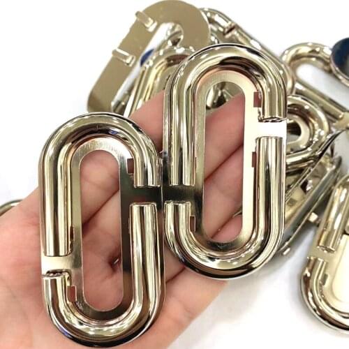 Metal Bag Handles Handbag Shoulder Bag Strap With Short Handle Bag Sewing Accessories For Handbags сумка с короткой ручкой