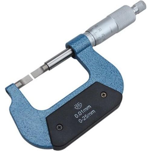 Blade micrometers， A type 0.75mm B type 0.4mm thickness size ,graduation 0.01mm