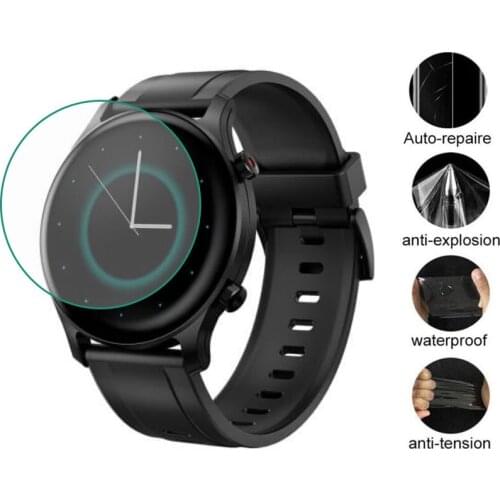 5pcs Soft TPU Clear Protective Film Smartwatch Guard For Xiaomi Youpin Haylou RS3 LS04 Watch Screen Protector Cover Protection