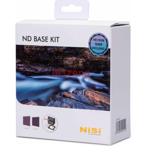 100x100mm nd base square Filter kit(nano IR nd8+nd64+nd1000+4 pockets filter pouch+cleaning cloth)