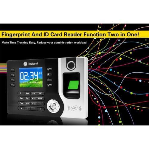 New Biometric Fingerprint Attendance Time Clock Recorder Attendance Employee Digital Electronic Standalone Punch Reader Machine