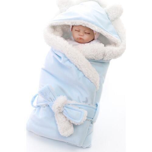 Solid Soft Newborns Swaddle Wrap Baby Sleeping Bag Infant Envelope Baby Sleeping Bag Stroller Sleeping Bag Kids Sack Blanket