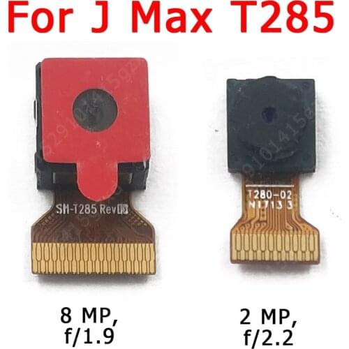 Original Front Rear Back Camera For Samsung Galaxy J Max T285 Main Facing Frontal Camera Module Flex Replacement Spare Parts