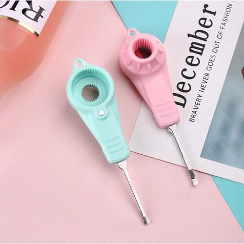 Portable Can Opener Bottle Opener Beverage Cap Screwing Party Supplies Yogurt Jelly Film Tearing Device Bar Kitchen Gadgets