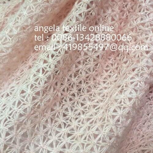 Pink/Purple/Mint Knit Fabric Wholesale Plaid Mesh Textile Newborn Photography Baby Fabrics