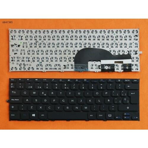 SP Spanish New Keyboard for DELL Inspiron 11 3137 3135 3138 HV136646BK Laptop Black NO Frame