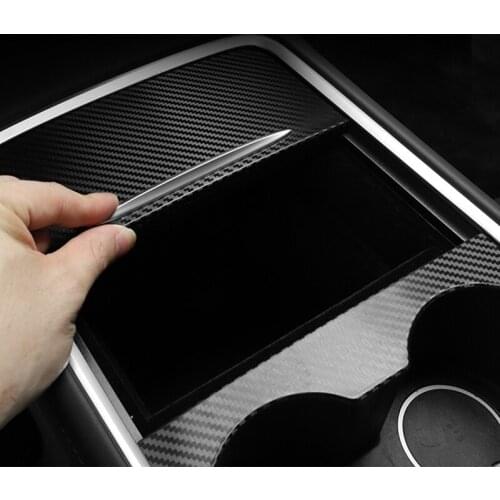 Central Control Patch Hard Film PVC Personality Change Color Film Accessories Protective Decorative For Tesla Model 3/Y 2021