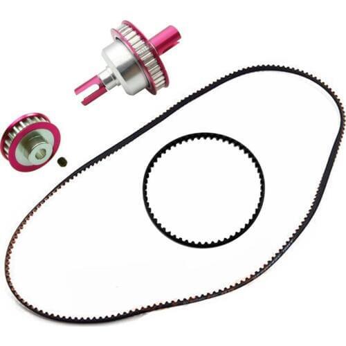 20T 38T Metal Gear Pulley/Differential 171T/540T Belt OP Replace Parts for 1/10 Sakura D4 RC Car Model