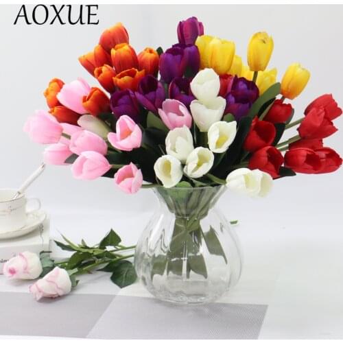 Искусственные тюльпаны Aoxue China At AliExpress