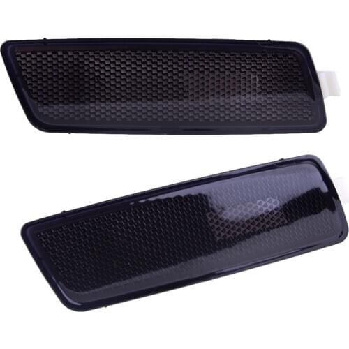 Car 1K5945071 1K5945072 1 Pair Front Black Lens Bumper Side Marker Light Lamp Housing Fit for VW Golf GTI Jetta Rabbit MK5 2008