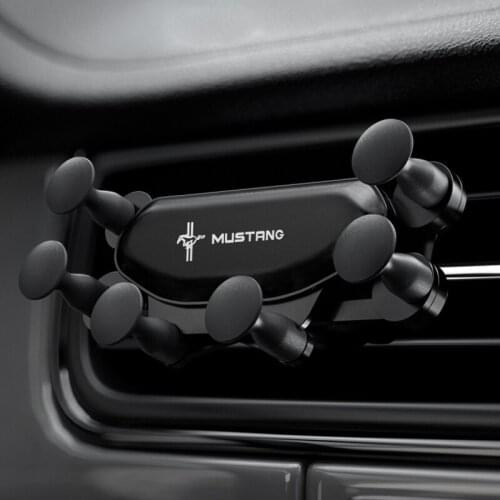 Car Interior Air Vent Clip Mount No Magnetic Mobile Phone Holder for Ford Mustang 2015 2017 2018 Accessories Car Styling