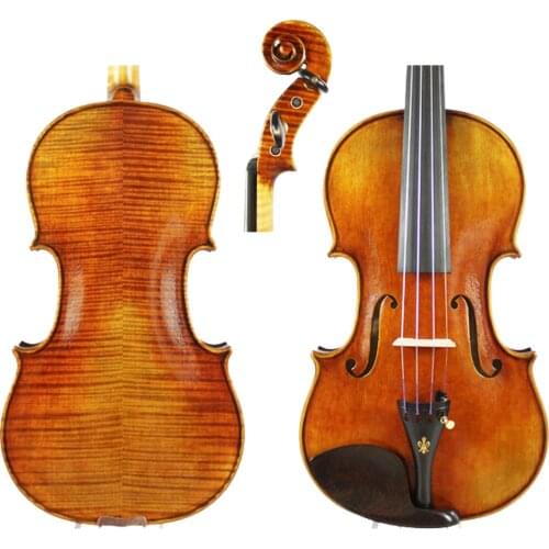 Sound good violin vintage color violin high end violin beautiful paint violin