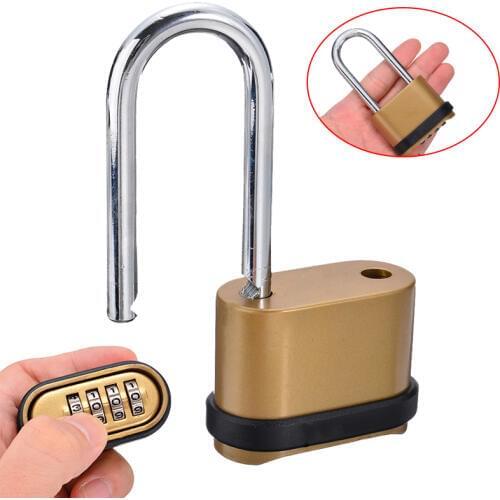 Four-digit Number Combination Padlock Zinc Alloy Combination Lock Password Lock For Drawer Cabinet Door Hardware