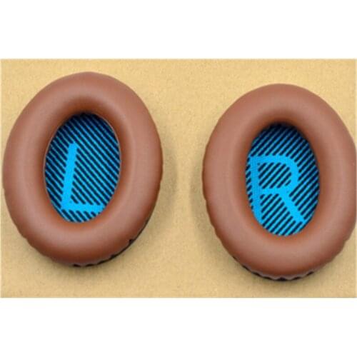 Brown Replacement Soft Memory Foam Ear Pads Cushion For BOSE QC25 15 2 AE2 Headphones Repair Parts Earmuff Ear pads 23 SepZ6