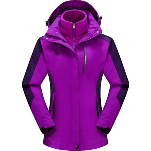 Camping Hiking Jacket Outdoor Sports Coats Climbing Trekking Travel Waterproof Jackets Mens Woman Softshell Fleece