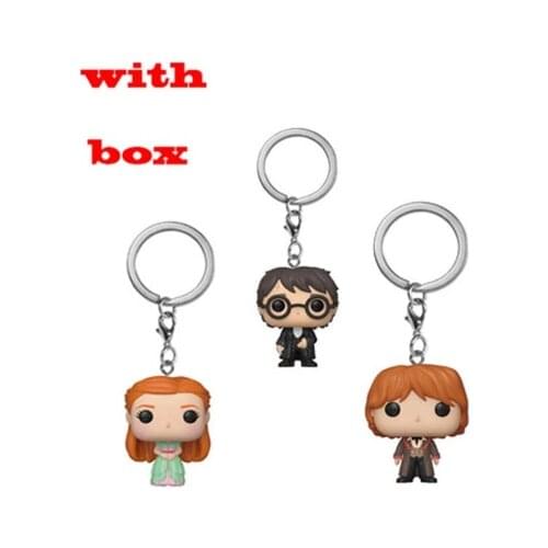 NEW Harri Peripheral with Original Box Potter Series Keychains Ginny Weasley Ron Weasley Gift Ornaments