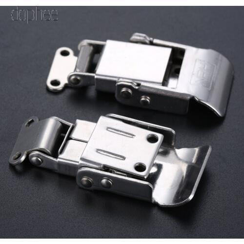 Dophee 1pc 67*30mm Luggage Hardware Lock Spring Buckle Buckle Industrial Bags Hasp Box Buckle 5807