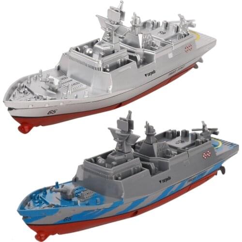 2.4GHZ RC Remote speed control rc boat Military Warship boat Toys Mini Electric RC Aircraft gift for boys children water toys