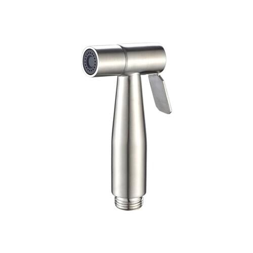 Stainless Steel Bathroom Hand Bidet Spraye Set Handheld Toilet Bidet Faucet Sprayer Toilet Self Cleaning Shower Head No Punch