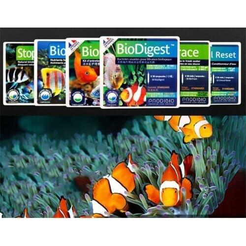 Prodibio BioDigest BioTrace BioVert Bioptim Coral Vits Stop Ammo Biokit Reef Booster All in one Listing