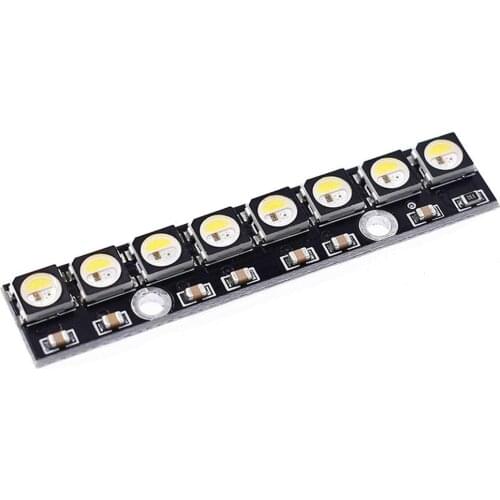 16-bit SK6812 RGBW Round Full Color Ring LEDs With Integrated Drivers Light Development Board Lamp Panel Module