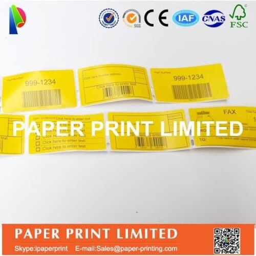 30 x Rolls Dymo Compatible Labels 99014 yellow colors also supply Orange or pink or Green custom colors