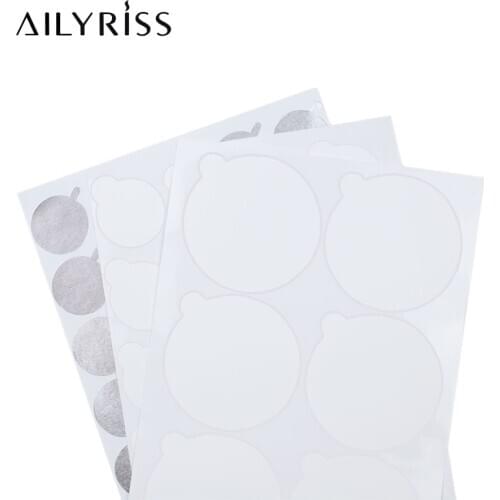 60/100/300PCS Disposable Sticker Pallet Eyelash Glue Holder Paper Eyelash Extension Pads Sticker Stand on Lash Supplies