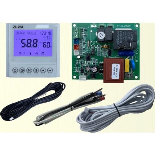 Household air energy water heater heat pump universal computer control board air source universal control modified motherboard