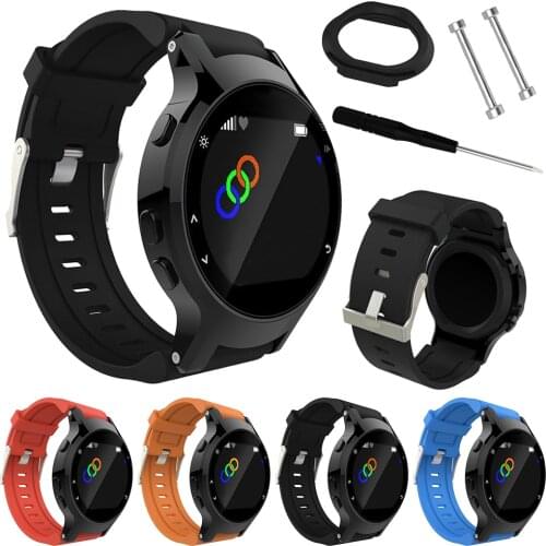 Colorful Silicone Sport Watch Band Strap For Garmin Forerunner 225 Belt Replacement Wristband Bracelet Accessories With Tool