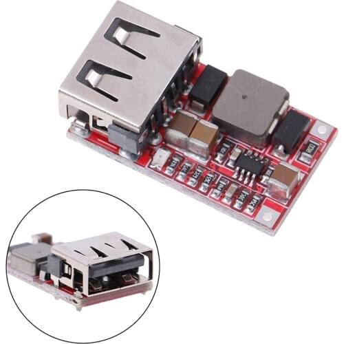 DC 12V/24V To 5V 3A 6-24V Mini USB Output Charger Step Down Power Module DC-DC Adjustable Buck Converter