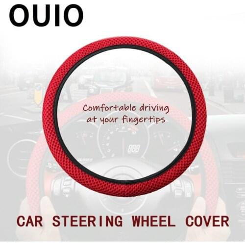 DIY Breathability Skidproof Car Steering Wheel Cover For Volkswagen Polo BMW G20 G30 E46 E60 E90 Audi A4 A3 A5 opel astra 2020